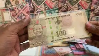 World bank note sets - Vareity of foreign currency collection my hobby Show.