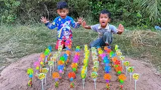 Part30 Single mother with fire-making skills#camping #singlemom #bushcraft #outdoors#skills #funny 