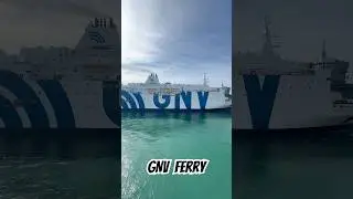 Паром GNV ||Паромное судно #торговый флот