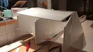 RC WIG ground effect vehicle trippel rudder test