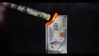Burning Money FAST: Ignite Luxury with Empire Rolling $100 Bill Rolling Papers | Ultimate Experience