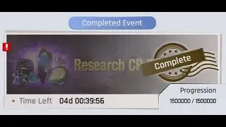 How to increase CP power by just doing research! Earn 750k Titanium and 500 medal of Merit for FREE