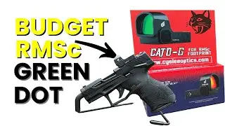Best Budget Pistol Red Dot Review | Cyelee CATO Green Dot RMSC