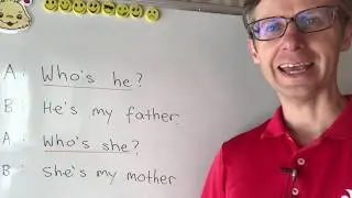 Who&rsquo;s he? He&rsquo;s my father.