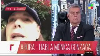 El dif&iacute;cil cruce entre Luis Ventura y M&oacute;nica Gonzaga