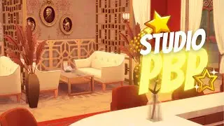 Il est grandiose (un peu de mauvais go&ucirc;t) et termin&eacute; ! 🤩 | R&eacute;novation du studio PBP #3 | SIMS 4