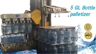 Big bottle palletizer for 5 gallon water bottle line