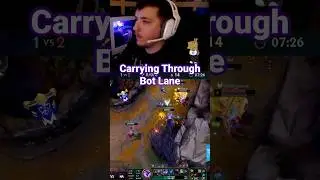 How To Carry Through Bot Lane | Thresh Support Gameplay #leagueoflegends #support #thresh