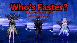 Skirk vs Flins vs Nefer &ndash; Who Destroys the New 6.2 Boss Faster? | Genshin Impact
