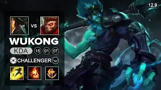 Wukong vs Gangplank Top - KR Challenger - Patch 12.9 Season 12