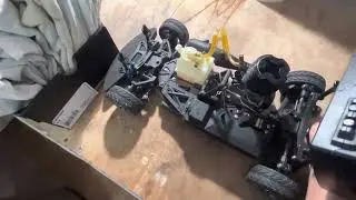 Duratrax 1/10 nitro throttle setup