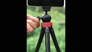 Mini Octopus Flexible Tripod Holder With Ball Head For SLR Cameras, GoPro, Cellphone