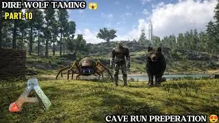 ARK SURVIVAL EVOLVED 🦖🦕 | ARK SURVIVAL EVOLVED GAMEPLAY IN TAMIL 🎮 |DIRE WOLF TAMING😱💢❗| SEVERUS