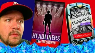 HEADLINERS SET 2 ALREADY!? Also Prospects Set 2 Pack Opening MLB The Show 20