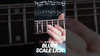 Try This Blues Scale Lick! #guitarlesson
