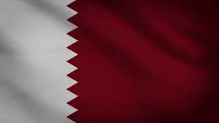 Qatar National Flag 3D Waving Ultra 4K Free | Qatar flag and Anthem, Qatar Flag Animation