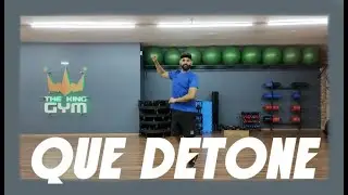 Que Detone - David DLuna | Electro Salsa | Zumba® Mega Mix 96 | Choreo | Dance | Bend Training
