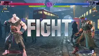 Street fighter 6 🔥 GACHIKUN (Rashid) Vs SAHARA (Akuma) 🔥 SF6 High Level Matches!
