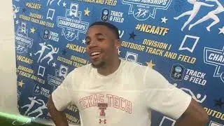 Caleb Dean Runs 47.23 in the 400mH for a MASSIVE Personal Best to Capture NCAA Championship Title