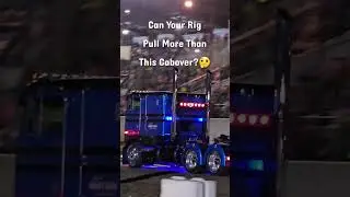 Cabover Pulls a MILLION LBS???🫣