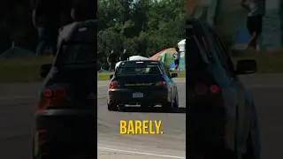 This is how I set the class record at Gingerman Raceway. Barely.