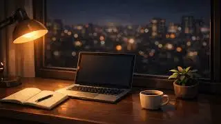 Deep Focus Lo-Fi Music for Work & Study｜Quiet Night Desk Ambience｜Focus Lo-Fi Desk