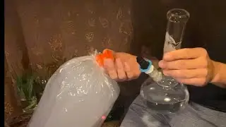 VOLCANO BONG HITS FROM VAPE BAG