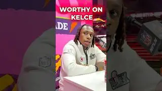 Xavier Worthy Credits Travis Kelce For His Mentorship #shorts