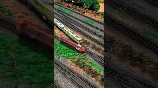 Train Simulator, WAG9 Loco hit the WDM3D Locomotive, Bumpy Railroad, Train Games #train #traingame