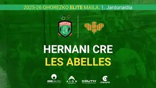 HERNANI CRE vs CR LES ABELLES, J1 Division Honor Élite Masculina. 21/09/2025 12:00