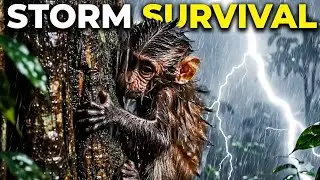 How Monkeys Survive in the Deep Jungle: Secrets of a Wild Monkey's Life