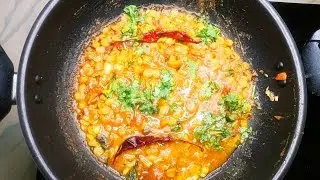 Dal Fry Recipe | Side Dish For Chapati And Rice | Dal Fry Easy Method | Dinner Recipe