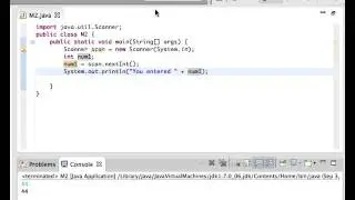 Java Lesson 13 - Scanner class and next() nextInt() methods
