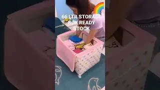 66 Litre Storage Box Random Color available.  For order link 📌 in comment box