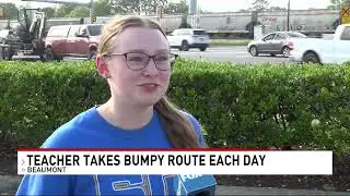 Nederland resident voices frustration over potholes and poor road conditions on I-10