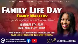 Shelter Rock SDA Church | Sabbath Service Live | Family Life Day | November 8st, 2025