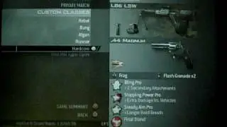 Call Of Duty Modern Warfare 2 Custom Classes