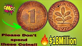 💰 Germany 1 Pfennig Coin Worth MILLIONS?! Ultra Rare Numismatic Treasure!