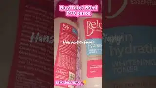BELO ESSENTIALS #shortfeeds #belotoner #toner #skincare #shopeefinds #shopeeph #skinwhitening
