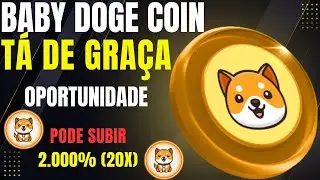 BABY DOGE COIN - UMA DAS MAIORES MEMECOINS DO MUNDO T&Aacute; DE GRA&Ccedil;A E PODE SUBIR 2.000% (20X)