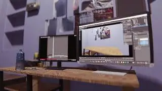 My Room Render: Ian Hubert inspired