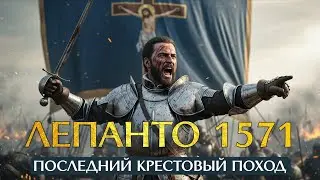 Битва при Лепанто: Величайшая морская схватка ХРИСТИАНСТВА и ИСЛАМА.