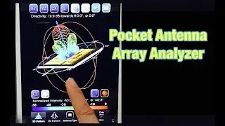 Pocket Antenna Array Analyzer (with 3D far-field radiation pattern)