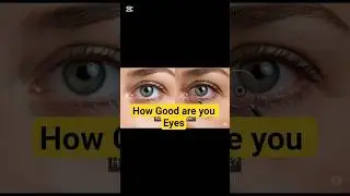 How Good are you Eyes? Cool and Quick Test #shortsfeed