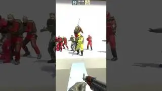 Surf to Survive! CSGO Zombie Escape #shorts #csgo #csgozombiemode #csgosurf #zombiegamingchannel