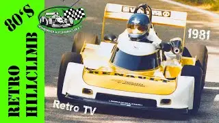 Homburg Speed Hillclimb 1981 | Retro TV | Dieter Kern RENAULT Alpine F2 vs Karl Jordan March 812 BMW
