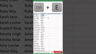 Windows Excel Tips & Tricks || #excel #pc #technology #trading #science #shorts #shortvideo