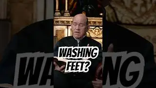 What does foot washing symbolize?