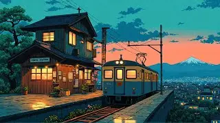 90s Tokyo Station Vibes🚂Lofi Beats for Night Trains & City Dreams 🎧Deep focus Study/ Realx/Work
