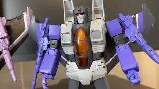 Transformers Masterpiece Skywarp MP-52+ Takara Tomy Toy Figure Review with Deformation Space